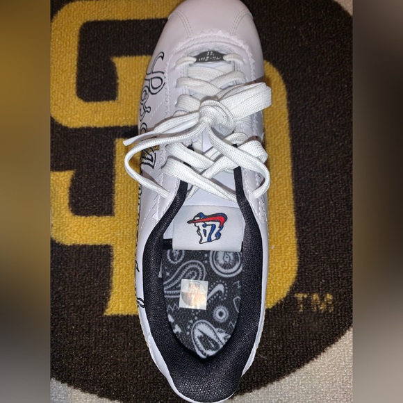 Los Angeles Nike Cortez baseball cleats - Picture 6 of 9